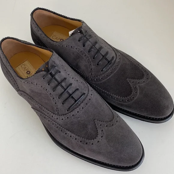 CAPORICCI 921 Suede Dark Brown CAPORICCI 921 Grey Suede main image 4